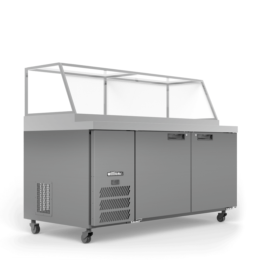 Williams Refrigeration HSP5UBA I Banksia I Preparation I Counter I 2 Door Fridge I Refrigerator I Slim Fridger I Commercial Refrigerator