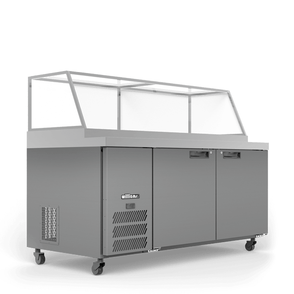 Williams Refrigeration HSP5UBA I Banksia I Preparation I Counter I 2 Door Fridge I Refrigerator I Slim Fridger I Commercial Refrigerator