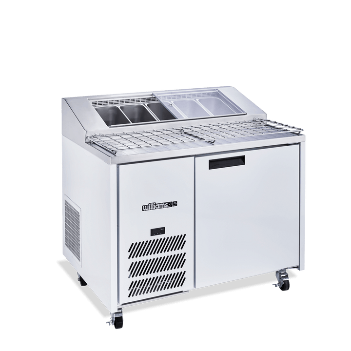 Williams Refrigeration HJ1PCBA I Jade I Pizza Counter I White I 1 Door Fridge I Refrigerator I Commercial Refrigerator