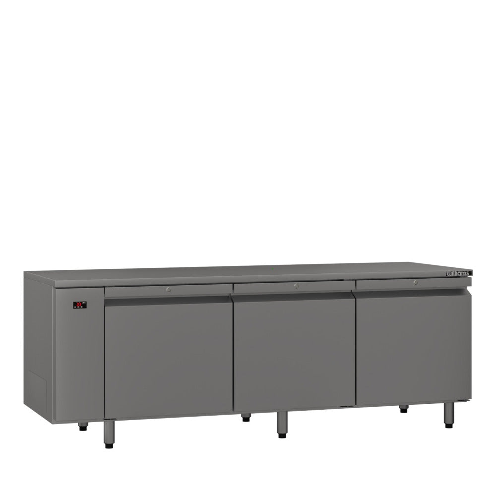 Williams Refrigeration HE3RSS I Emerald I Food Counter I 3 Door Refrigerator I Refrigerator I Commercial Refrigerator