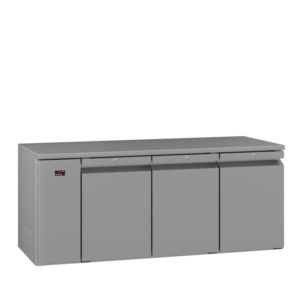 Williams Refrigeration HO3RSS I Opal I Remote I Counter I 3 Door Refrigerator I Refrigerator I Commercial Refrigerator
