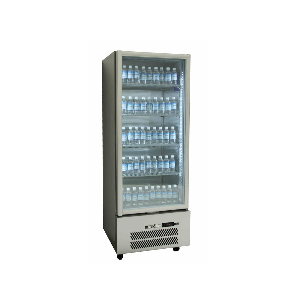 Williams Refrigeration HQS1GSHC I Stainless Steel I Glass Door I 1 Door Fridge I Refrigerator I Commercial Refrigerator