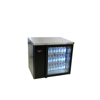 Williams Refrigeration HB1RGB I Boronia Remote I Black I 1 Glass Door I Refrigerator I Commercial Refrigerator