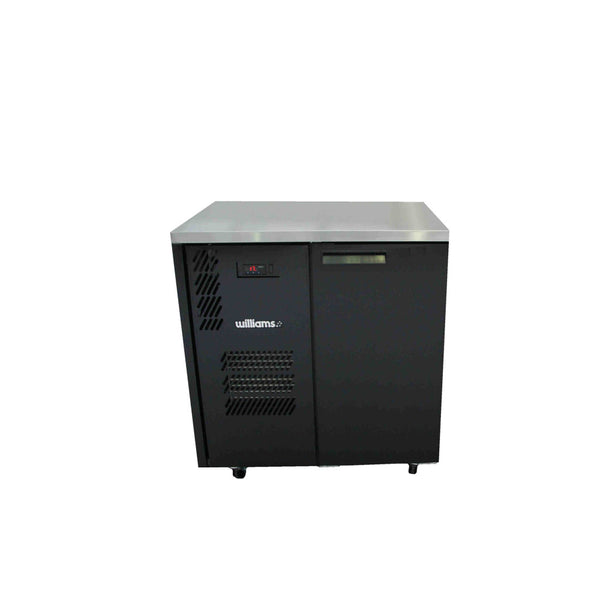 Williams Refrigeration HC1USB I Cameo I General Counter I Black I Solid Door I One Door I Refrigerator I Back Bar Fridge