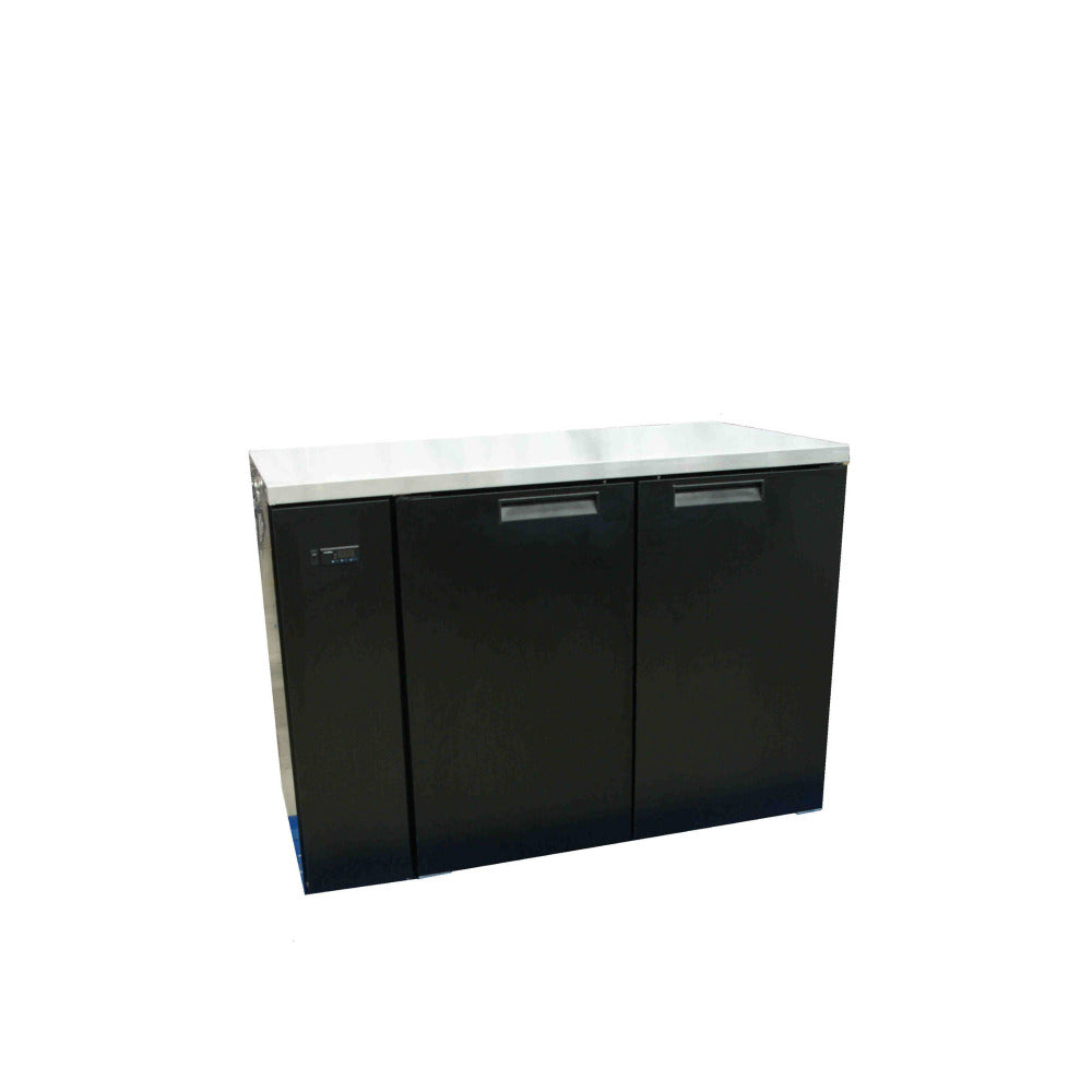 Williams Refrigeration HC2RSB I Cameo Remote I Black I Solid Door I 2 Door I Refrigerator I Back Bar Fridge