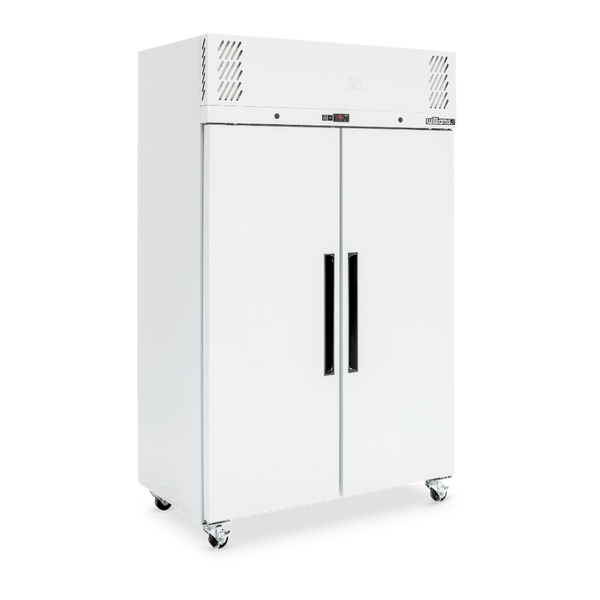 Williams Refrigeration HPR2SWHC I Pearl I Upright Fridge I White I Solid Door I 2 Door Slim I Refrigerator I Slim Fridge I Commercial Refrigerator