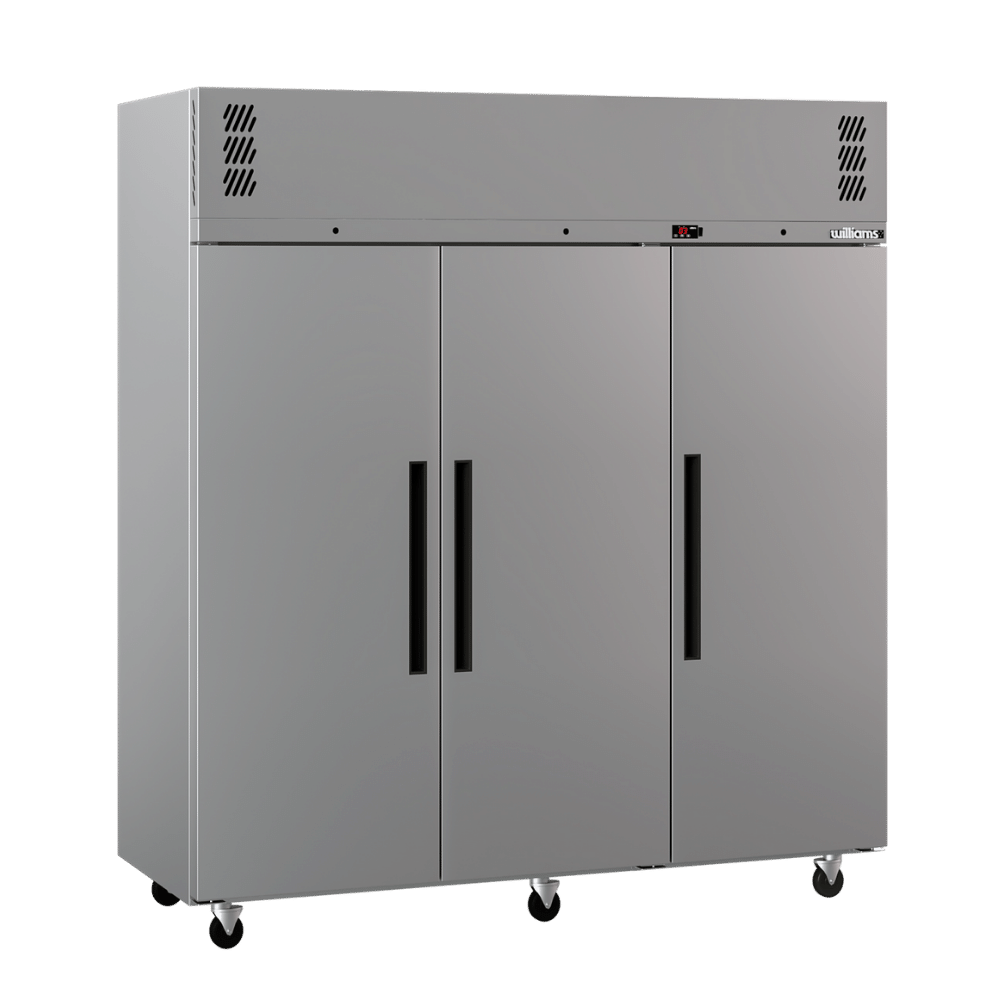 Williams Refrigeration HP3SSHC I Stainless Steel I Glass Door I 3 Door Refrigerator I Refrigerator I Commercial Refrigerator
