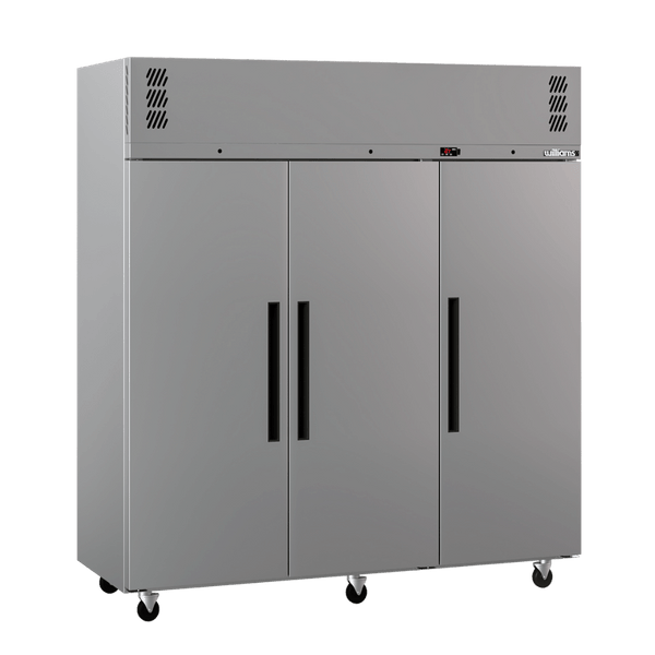 Williams Refrigeration HP3SSHC I Stainless Steel I Glass Door I 3 Door Refrigerator I Refrigerator I Commercial Refrigerator