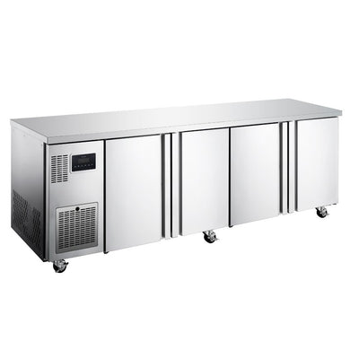 Williams Refrigeration HTU4SSHC Topaz Undercounter | 4 Solid Door | Self Contained | Undercounter Fridge
