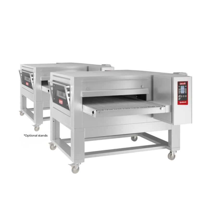 Zanolli Synthesis 2-12/100VE Production Series Double 40-Inch Electric Impingment Conveyor Oven