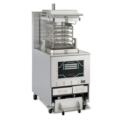 Henny Penny 0XE100 Velocity Series Electric Open Fryer with Racks