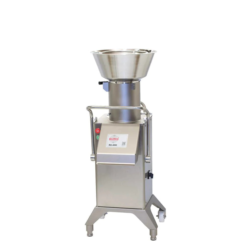 Roband Hallde | RG-400i-3PH | Continues Feed Hopper | Vegetable Preparation Machine |3 Phase Power