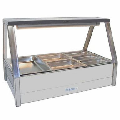 Roband E23 I 2 Row I Straight Glass I Hot Bain Marie I Hot Food Display Bar I Hot Food Bain Marie