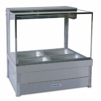 Roband S22RD | Hot Food Bar | Square Glass | Hot Food Bar | Heated Display Cabinet
