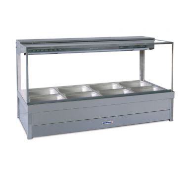 Roband S26 | Hot Bain Marie | Square Glass | Hot Bain Marie | Display Bain Marie | Hot Food Bain Marie