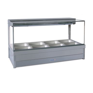 Roband S26RD I Roband Hot Bain Marie I Square Glass I Hot Bain Marie I Display Bain Marie I Hot Food Bain Marie