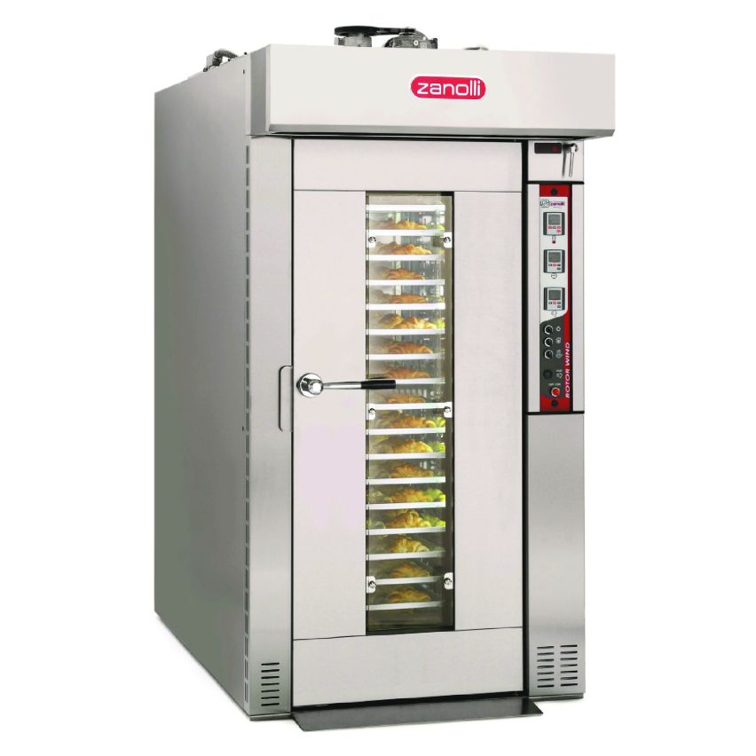 Zanolli I 5RW0600 I Rotor Wind I Rotating I Convection Oven I Double Rack I Oven I Best Convection Oven I 36 Tray I Roll-in Trolley