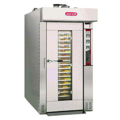 Zanolli I 5RW0600-1 I Rotor Wind I Rotating I Convection Oven I Double Rack I Oven I Best Convection Oven I 36 Tray I Roll-in Trolley