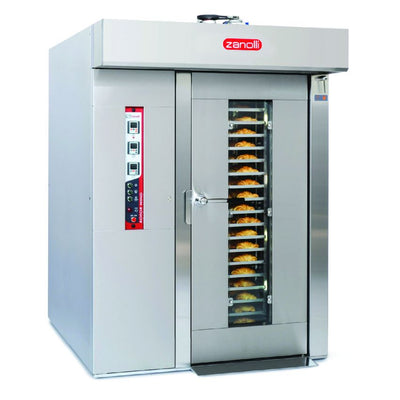 Zanolli I 5RW0700-1 I Rotor Wind I Rotating I Convection Oven I Double Rack I Oven I Best Convection Oven I 36 Tray I Roll-in Trolley