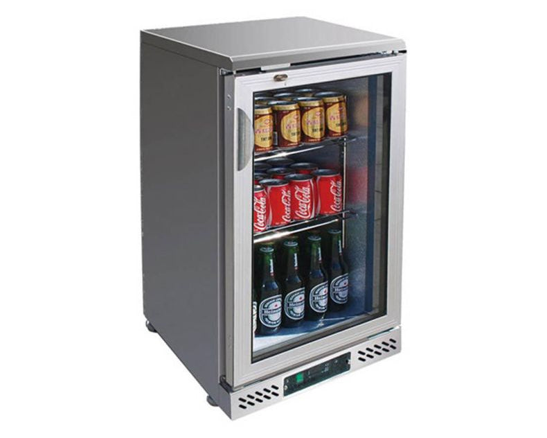 F.E.D SC148SG I Single Door Drink Cooler I Self Closing Door I Bar Cooler