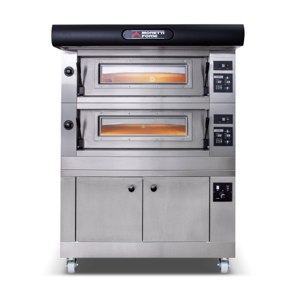 Moretti iDD60.60 iDeck I Electronic I 1 Deck Oven I Electric Pizza Oven (133kg)