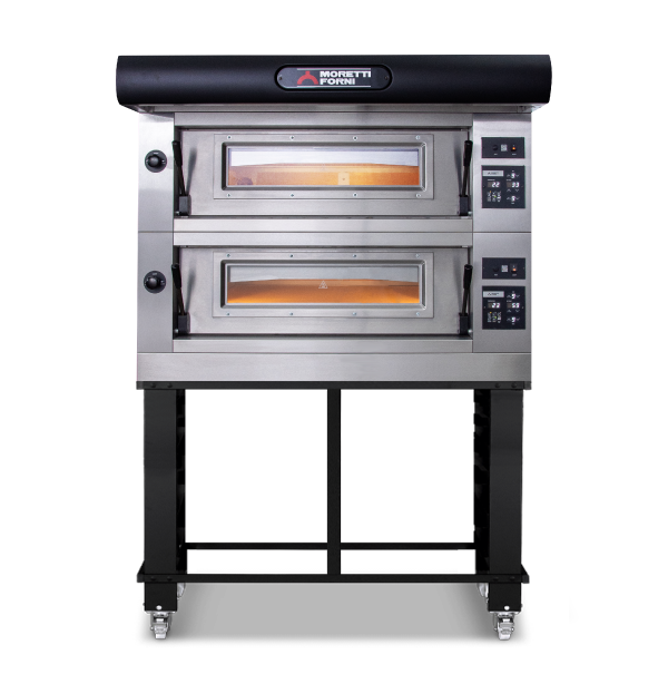 Moretti COMP C/2/SP | Amalfi Double Deck Oven on Stand