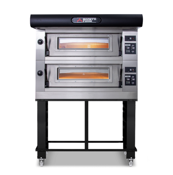 Moretti COMP C/2/SP | Amalfi Double Deck Oven on Stand