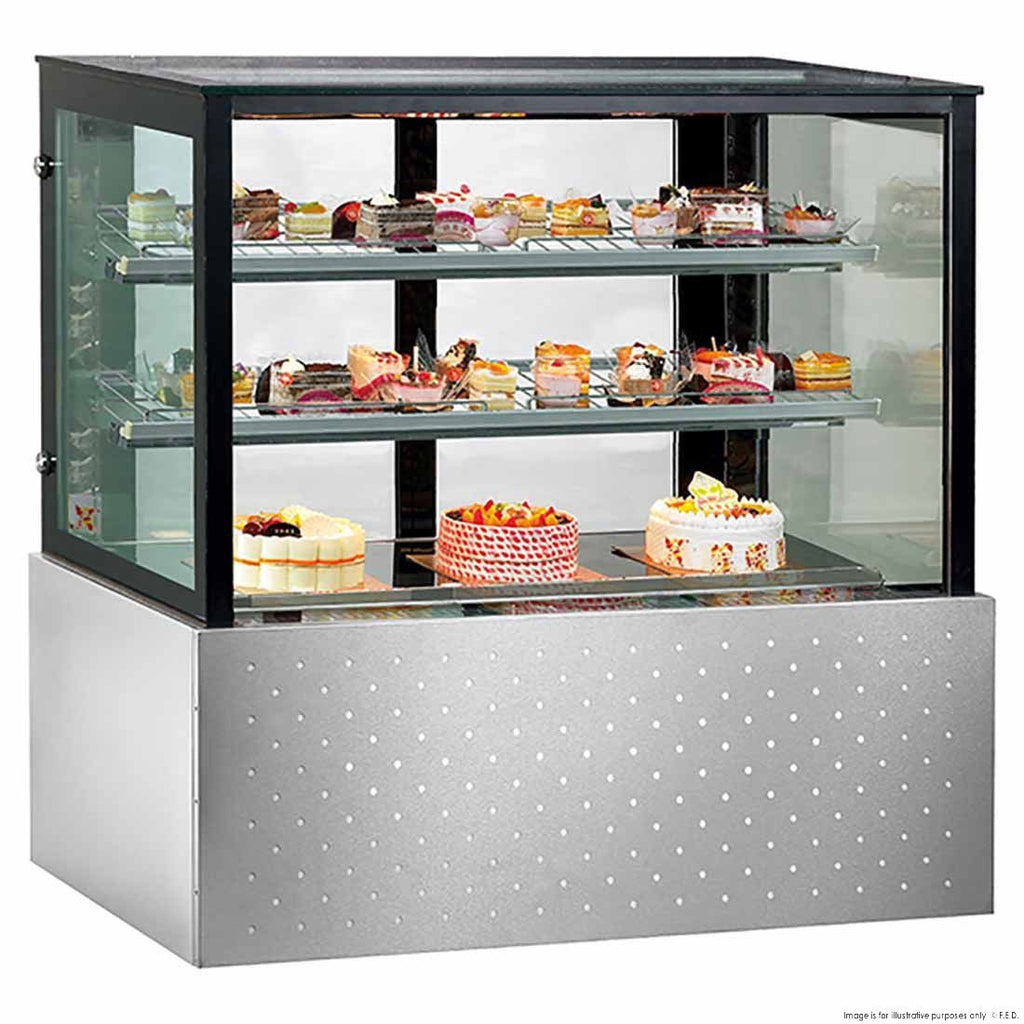 Bonvue SG150FA-2XB | Sliding Glass Doors | Cake Display | Chilled Food Display