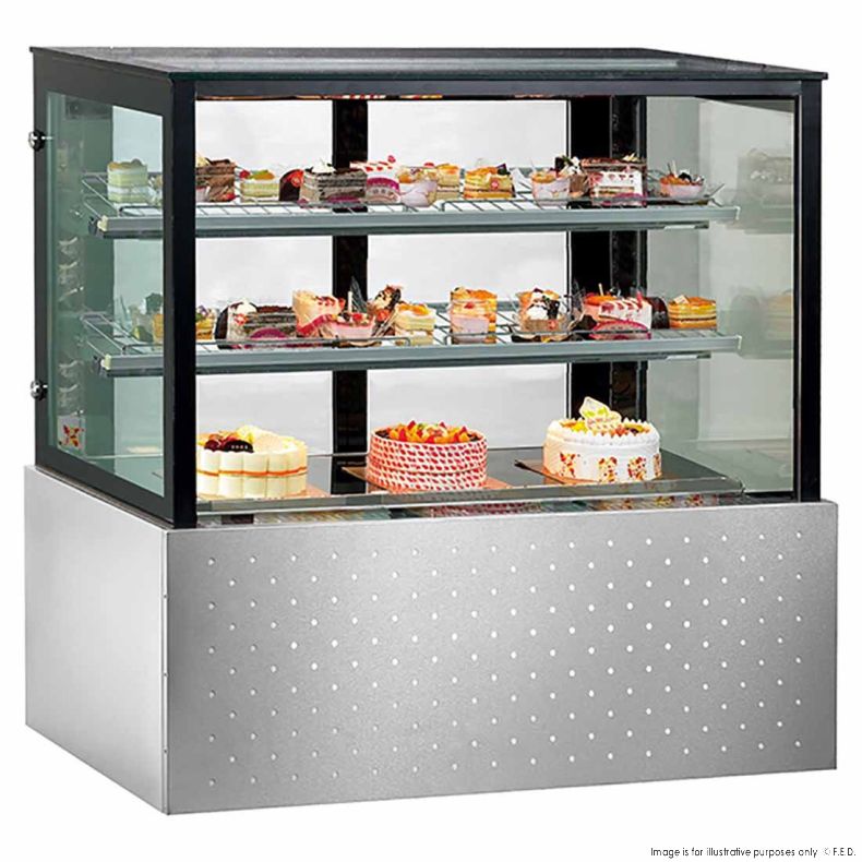 Bonvue SG200FA-2XB | Sliding Glass Doors | Cake Display | Chilled Food Display