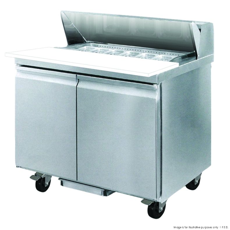 F.E.D SLB120 I Double Door Bar Cooler I Deluxe I Sandwich Bar