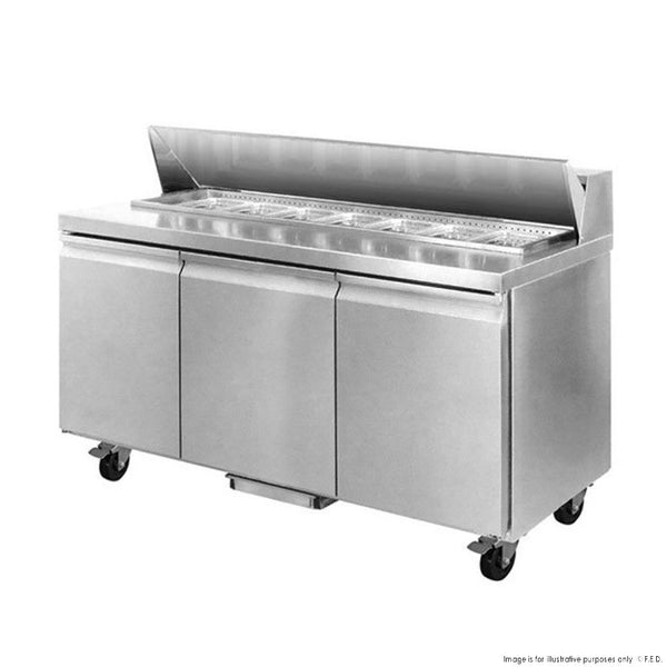 F.E.D SLB150 I 3 Doors I Bar Cooler I Sandwich Bar