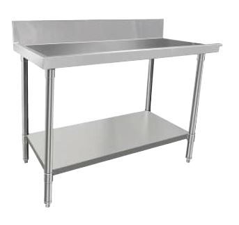 Mixrite WST6060R Stainless Steel Dishwasher Right Bench Outlet - 600mm Wide