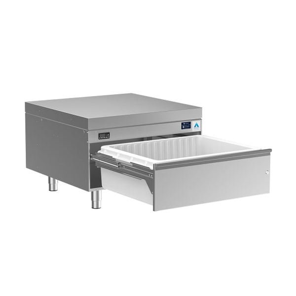 Adande VCR1.LHS | Single Dual Temperature Drawer | Leg (adjustable) / Heatshield Top