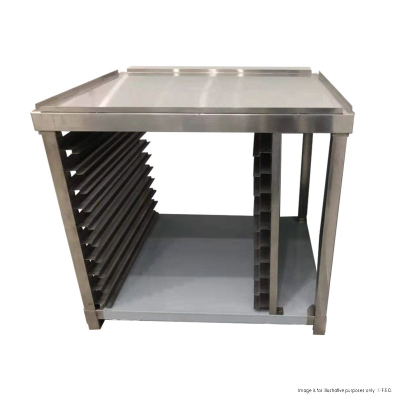 F.E.D YXD-APE-10-SN I ConvectMax Oven Stand  I Oven Stand I Stainless Steel Stand I 10 Shelf