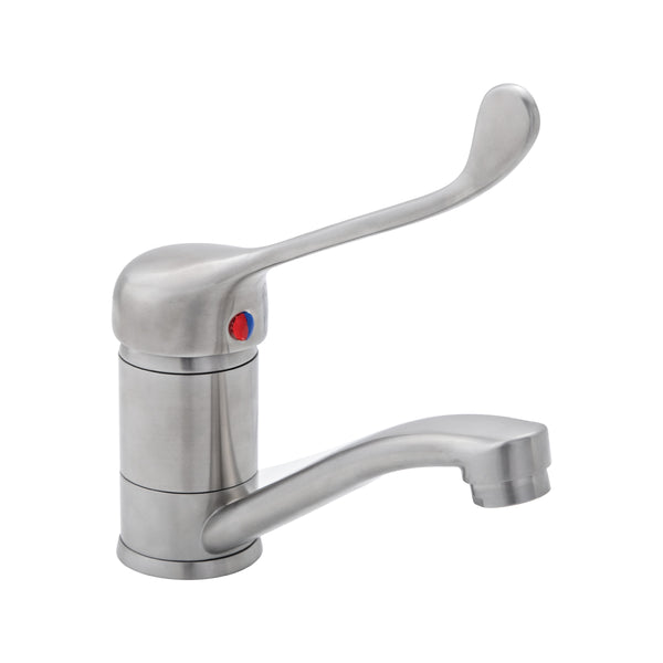 3monkeez T-3MLB6MIX Stainless Steel Lever Handle Basin Mixer 6 Star