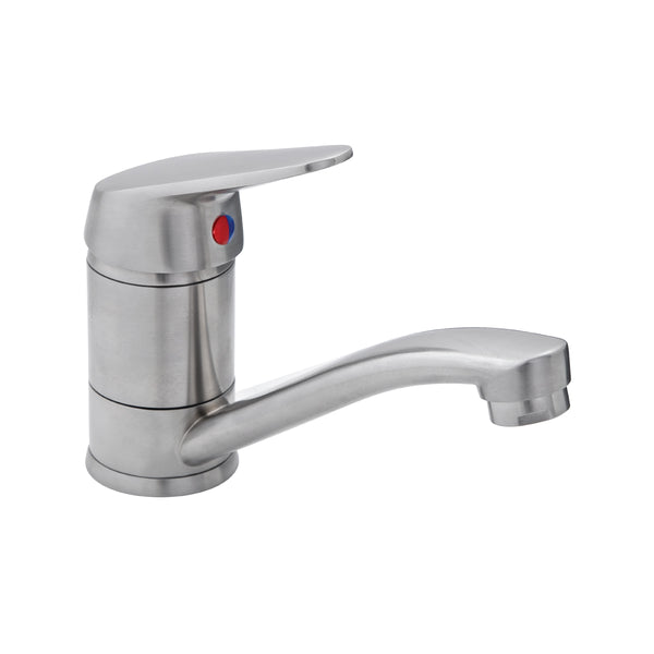 3monkeez T-3MB6MIX Stainless Steel Swivel Basin Mixer 6 Star
