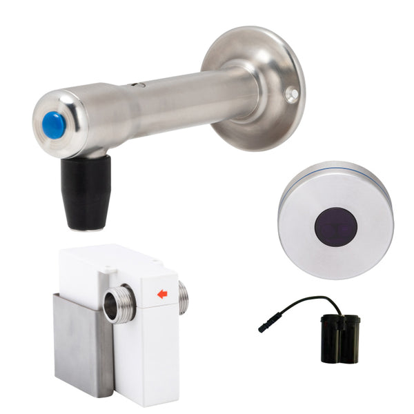 3monkeez T-3MSS-BFSB Wall Mount Bottle Filler with Bench Mount Sensor - Battery Operated