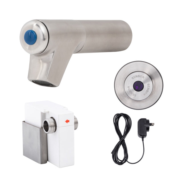 3monkeez T-3MSS-BTSWM Bib Tap with Wall-Mount Sensor Mains Operated