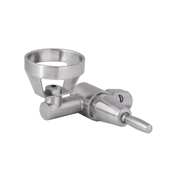 3monkeez T-3MSS-BUB45L Lever Handle 45 Degree Bubbler
