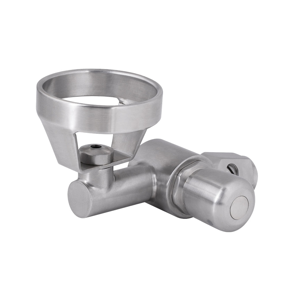 3monkeez T-3MSS-BUB45P Push Button 45 Degree Bubbler