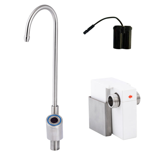 3monkeez T-3MSS-HMSBFB Hob Mounted Infrared Sensor Bottle Filler Battery Operated