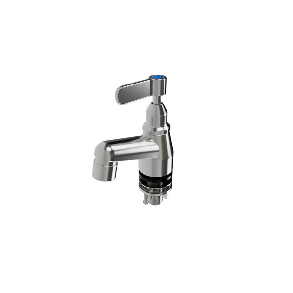 3monkeez T-3MSS-LPTVR School Pillar Tap - Lever Handle Stainless Steel