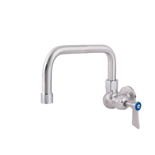 3monkeez T-3MSW08 Stainless Steel Single Wall Mount Body with Single Control and 8" Spout
