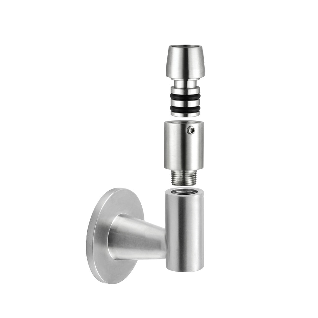 3monkeez T-3MWELB-C Stainless Steel Wall Elbow