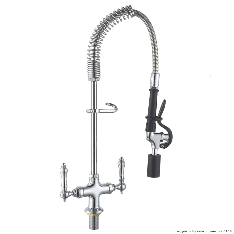 Sunmixer T98001MN-1C | Mini Pre Rinse Unit | Faucet with Riser & Hose
