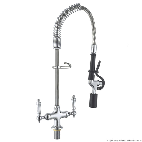 Sunmixer T98001MN-1C | Mini Pre Rinse Unit | Faucet with Riser & Hose