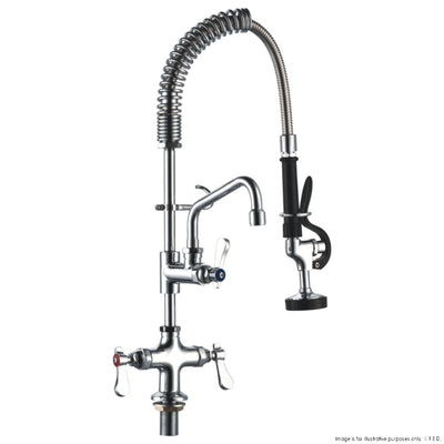Sunmixer T98001MN-2 | Pre Rinse Unit | Faucet with Add-on Faucet | & Swing Nozzle