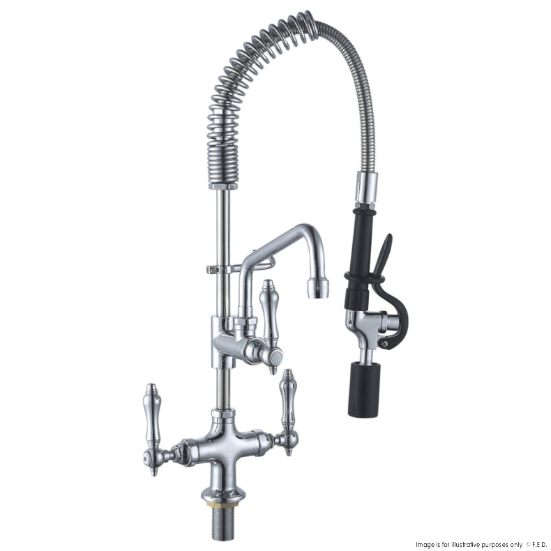 Sunmixer T98001MN-2C | Pre Rinse Unit | Faucet with Add-on Faucet I & Swing Nozzle
