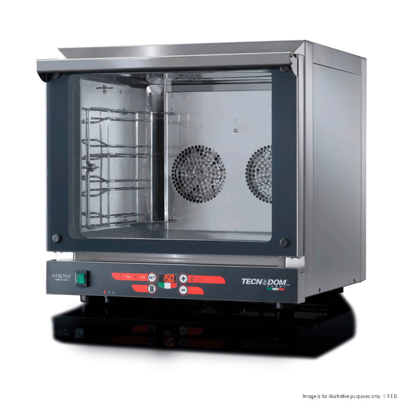 F.E.D Tecnodom TDE-4CD/15 | Nerone EKO 4x435x350 Tray Convection Oven