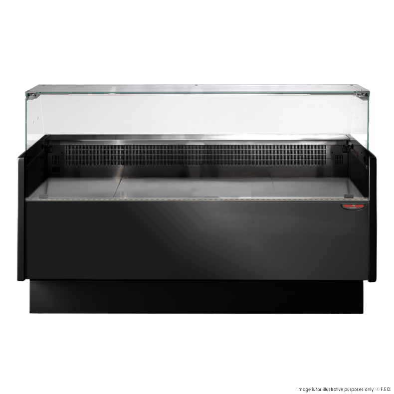 F.E.D TDMR-0915B Tecnodom I Butcher Display I Deli Display I with Storage I and Castors